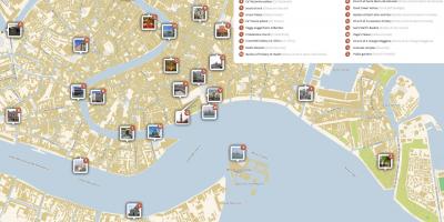 Venezia passeios mapa
